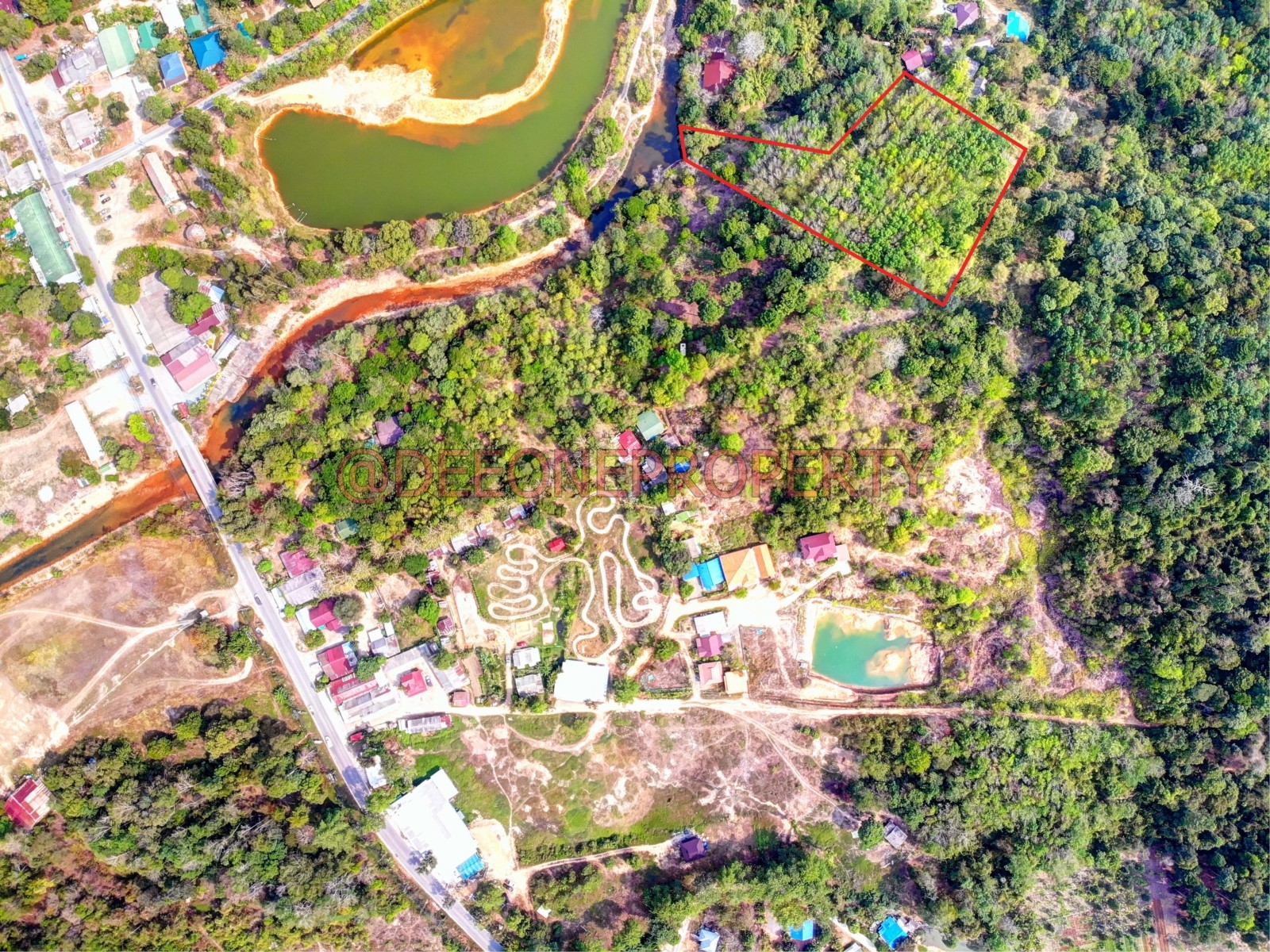 Land Hillside and Riverside for Sale – North West Coast, Koh Chang
