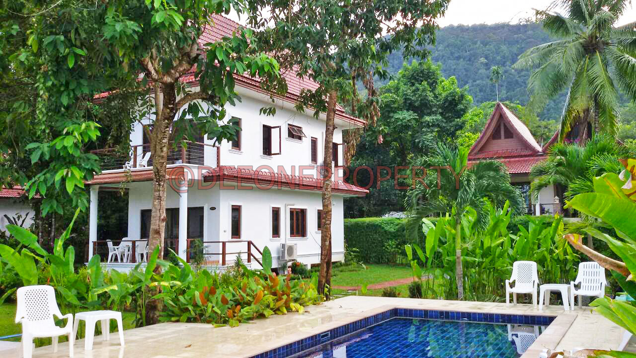 Villa sur 2 étages avec vue sur la mer à vendre – Côte Nord-Est, Koh Chang
