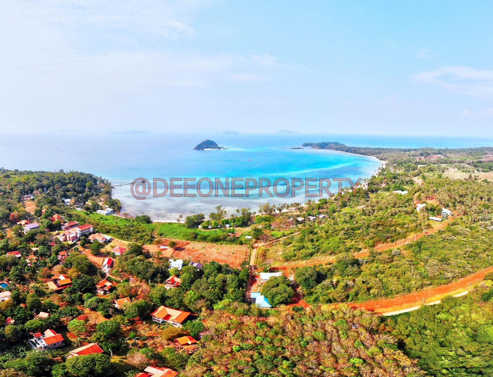 Land Plot from 1 Rai Centrally Located for Sale – Koh Mak