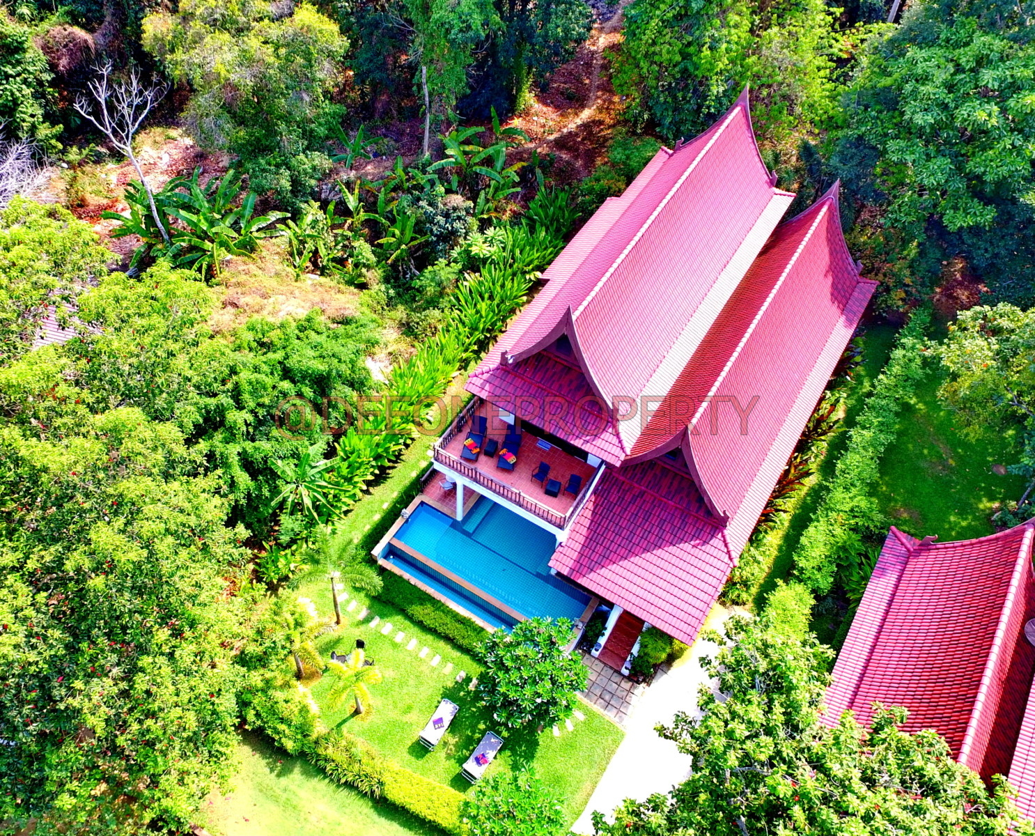 Villa thaïlandaise moderne avec piscine à vendre – Côte Nord-Est, Koh Chang