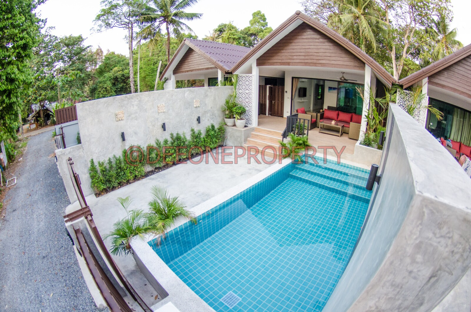 Attractive Pool Villas for Rental Investment For Sale for Bitcoin – North West Coast, Koh Chang